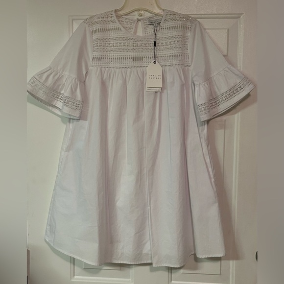 English‎ Factory Lace Trim Shift Dress Size XS NWT - Picture 11 of 12
